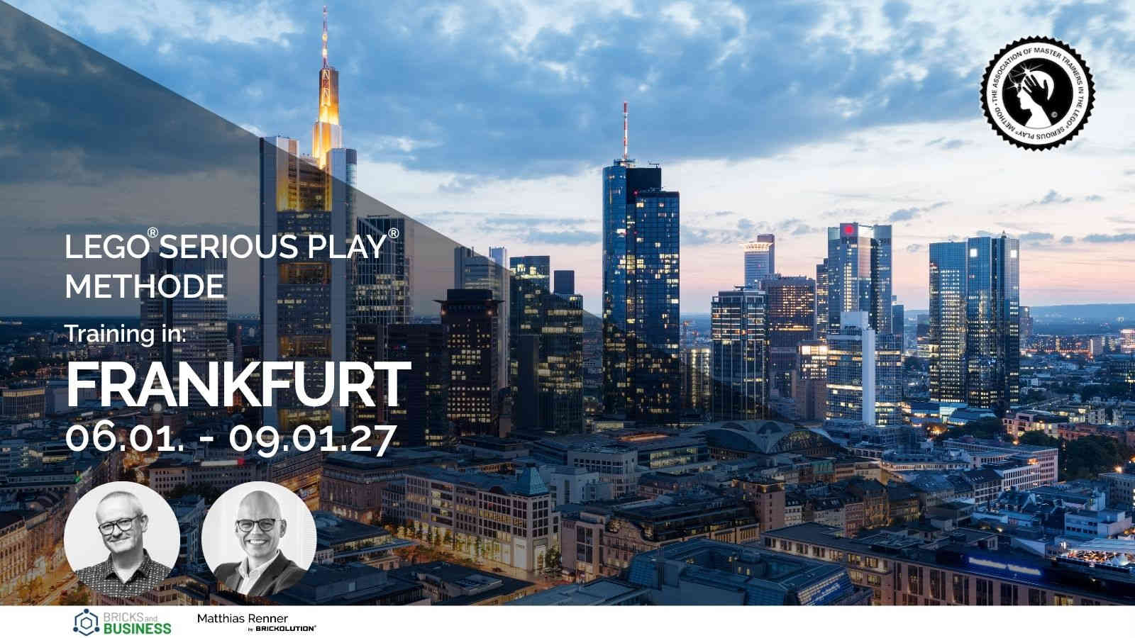 LEGO SERIOUS PLAY Training Frankfurt Januar 2027